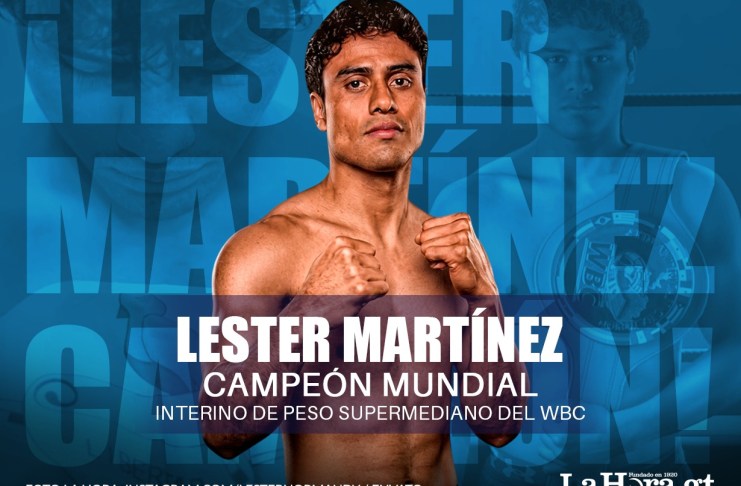 Lester Martínez vence a Immanuwel Aleem y se consagra como campeón interino del CMB. Arte La Hora: Alejandro Ramírez.