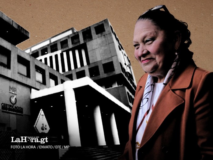 Ministerio Público y Fiscal General, María Consuelo Porras Argueta. Foto La Hora: Francisco Altán