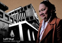 Ministerio Público y Fiscal General, María Consuelo Porras Argueta. Foto La Hora: Francisco Altán