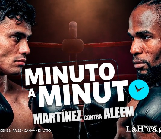 Lester Martínez vs Immanuwel Aleem. Arte La Hora: Alejandro Ramírez.