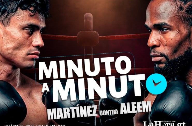 Lester Martínez vs Immanuwel Aleem. Arte La Hora: Alejandro Ramírez.