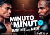 Lester Martínez vs Immanuwel Aleem. Arte La Hora: Alejandro Ramírez.