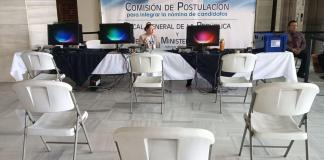 La fiscal general, Consuelo Porras sigue sin presentar pruebas de descargo en contra de las 5 tachas que la acusan de falta de idonéidad para seguir en el cargo. Foto La Hora: Daniel Ramírez