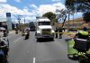 Accidente de tránsito registrado en el bulevar Liberación. Foto La Hora: CBM