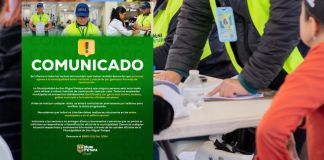 Comunicado y foto ilustrativa de empleados de la Municipalidad de San Miguel Petapa. Foto La Hora: Municipalidad de San Miguel Petapa