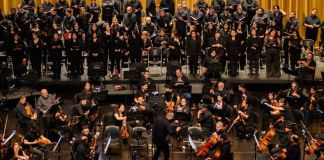Archivo de la Orquesta Sinfónica Nacional, en el Centro Cultural Miguel Ángel Asturias. Foto La Hora: OSN