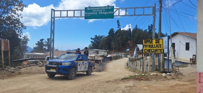 La presencia de fuerzas combinadas se dan en al menos cinco municipios del departamento marquense. Foto La Hora: PNC
