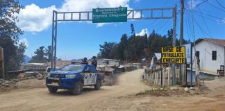 La presencia de fuerzas combinadas se dan en al menos cinco municipios del departamento marquense. Foto La Hora: PNC
