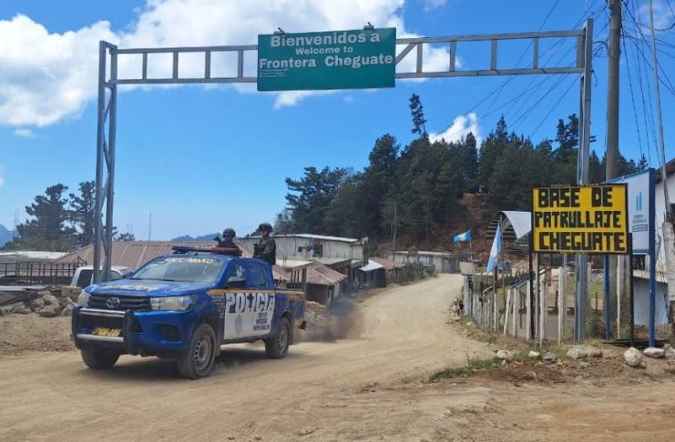 La presencia de fuerzas combinadas se dan en al menos cinco municipios del departamento marquense. Foto La Hora: PNC