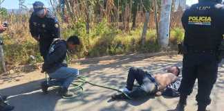 Dos hombres detenidos por la PNC