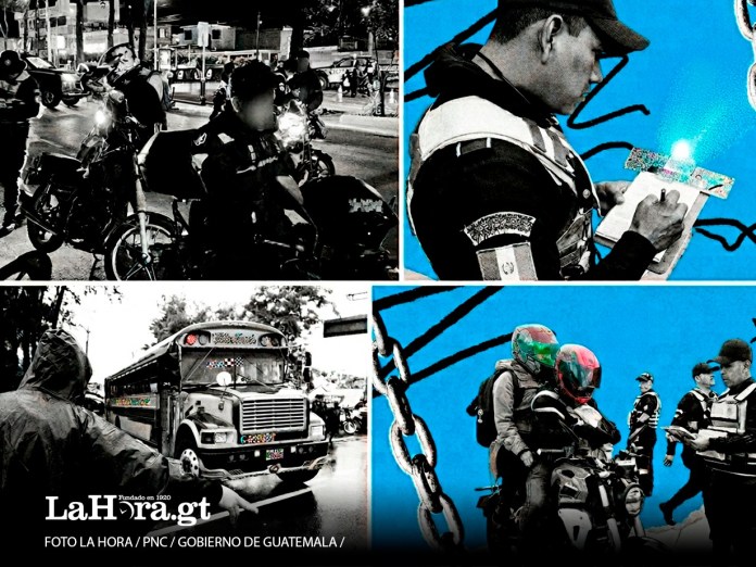 Los agentes de Tránsito de la PNC han incrementado los operativos desde el inicio de este año para promover la seguridad vial.