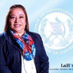 Claudia Paniagua, la magistrada reelecta para la CC. Arte La Hora: Alejandro Ramírez.
