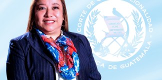 Claudia Paniagua, la magistrada reelecta para la CC. Arte La Hora: Alejandro Ramírez.
