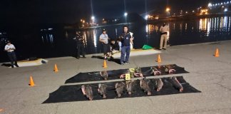 MP coordina captura de tres personas sorprendidas con peces vela en Escuintla. Foto La Hora: MP.
