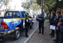 Agentes de la Policía Nacional Civil en sus operaciones diarias, el pasado 21 de marzo. Foto La Hora: PNC.