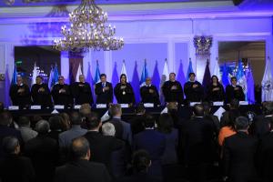 Ausencia de Bernardo Arévalo marca toma de posesión de Claudia Paredes como presidenta de la CSJ