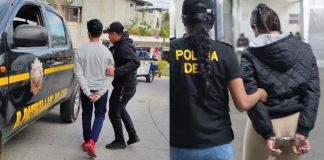 Presuntos responsables de la desaparición de un hombre en Palencia, capturados. Foto La Hora: PNC