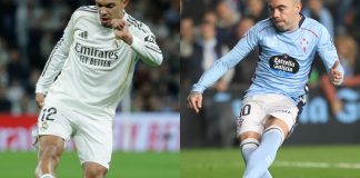 Real Madrid y Celta de Vigo se verán las caras este viernes 6 de marzo en Balaídos.