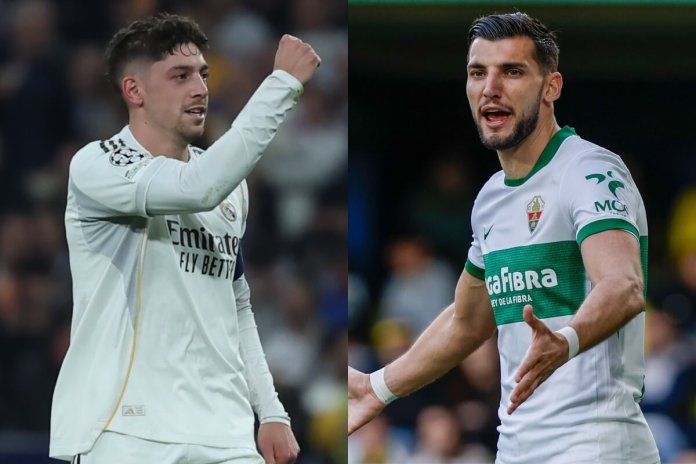 Real Madrid y Elche se enfrentan en el Estadio Santiago Bernabéu en la jornada 28 de LaLiga EA Sports.