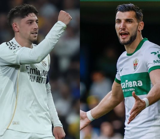 Real Madrid y Elche se enfrentan en el Estadio Santiago Bernabéu en la jornada 28 de LaLiga EA Sports.