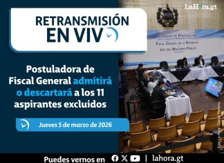 Retrannsmisión de Postuladora de Fiscal General. Foto La Hora: Francisco Altán