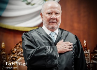 El magistrado Roberto Molina Barreto integrará la Corte de Constitucionalidad por un cuarto periodo más. Foto La Hora.