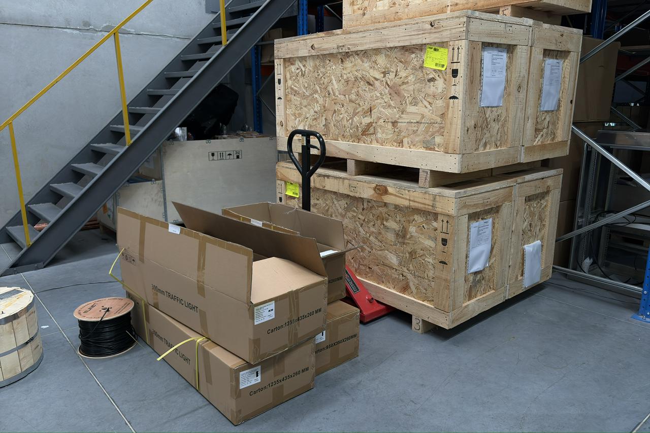 Red de semáforos inteligentes. Foto La Hora: José Orozco.