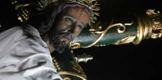 El Nazareno de Santa Ana saldrá en solemne procesión por más de 13 horas. Foto La Hora: Sergio Osegueda