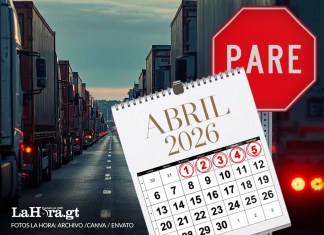 Fechas y horarios de restricción para el transporte pesado. Arte La Hora: Alejandro Rampirez.