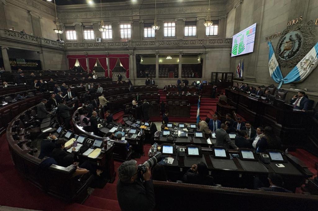 El orden del día no ha sido aprobado por los diputados del Congreso de la República. Foto La Hora: Joel Maldonado