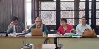 El Tribunal Cuarto de Sentencia Penal inició el juicio en contra de otros dos implicados en el incidente que terminó con la vida de Hansel Szarata. Foto La Hora: Sergio Osegueda