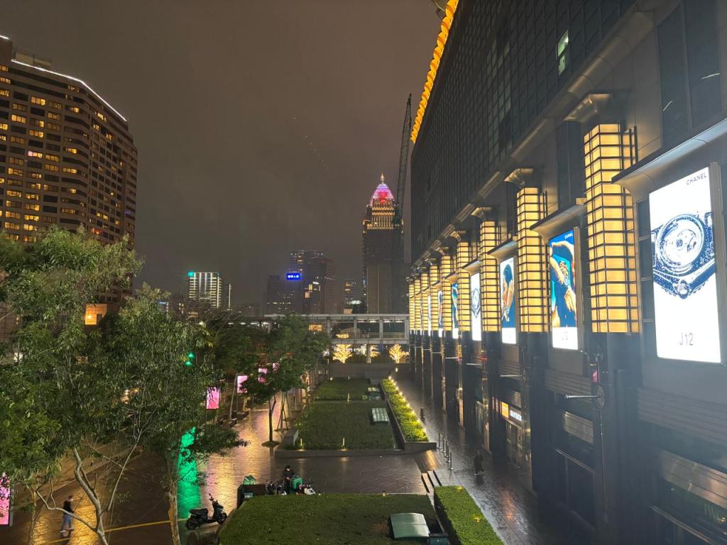 La ciudad de Taipei en Taiwán. 