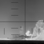 El primer hundimiento de un barco enemigo por un torpedo desde la Segunda Guerra Mundial. Foto: Departamento de Estado