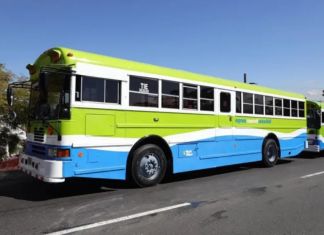 Los vecinos que tengan la tarjeta Innovate pagarán Q6 por pasaje, mientras quienes no, cancelarán Q7. Foto La Hora: Municipalidad de Mixco