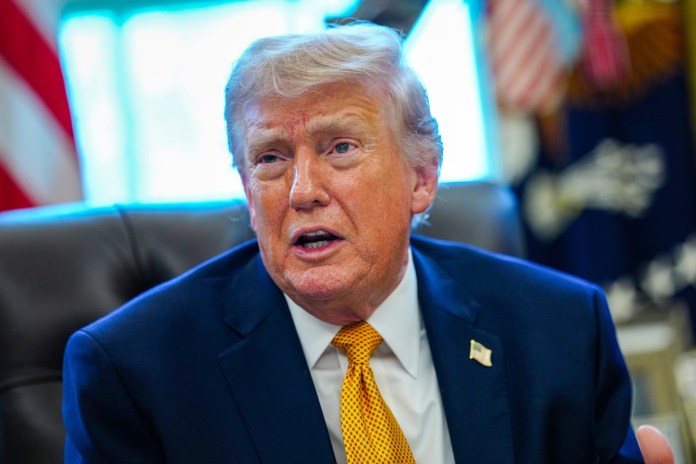 El presidente de Estados Unidos, Donald Trump, afirmó este lunes que sería 