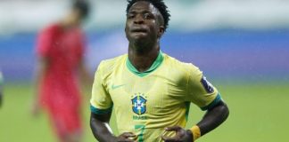 Vinícius Júnior supera precaución médica y se ejercita con el resto del equipo brasileño.