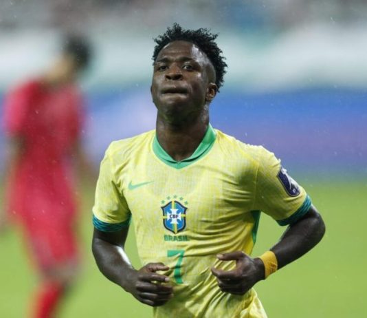 Vinícius Júnior supera precaución médica y se ejercita con el resto del equipo brasileño.