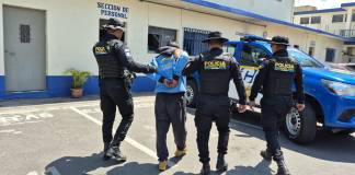 Cae “Yeico” en zona 5: PNC lo señala como peligroso asaltante y presunto asesino. Foto La Hora: PNC.