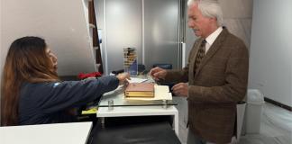 El periodista Jose Rubén Zamora pide que se revoque la decisión que niega cancelar la Fundación contra el Terrorismo. Foto La Hora: José Orozco.