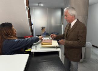 El periodista Jose Rubén Zamora pide que se revoque la decisión que niega cancelar la Fundación contra el Terrorismo. Foto La Hora: José Orozco.