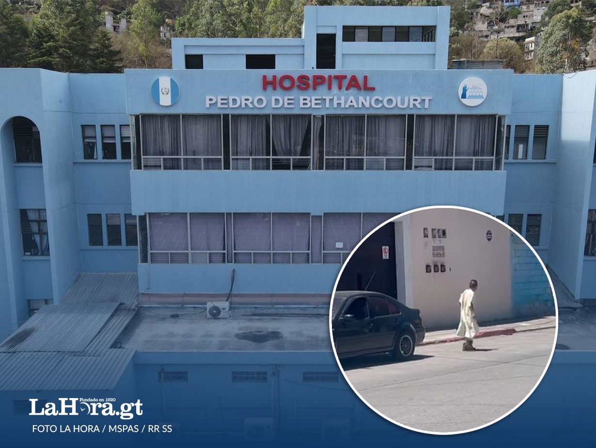 Hospital de Antigua descarta fuga de paciente y aclara video que circula en redes sociales