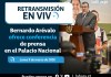 Retransmisión: Bernardo Arévalo ofrece conferencia de prensa en el Palacio Nacional.
