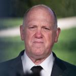 Tom Homan, White House border czar speaks to the media outside the West Wing