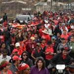 El dirigente del sindicato de salubrista, Luis Alpírez, aseguró que continuarán con los bloqueos y descarta mesa con MSPAS.