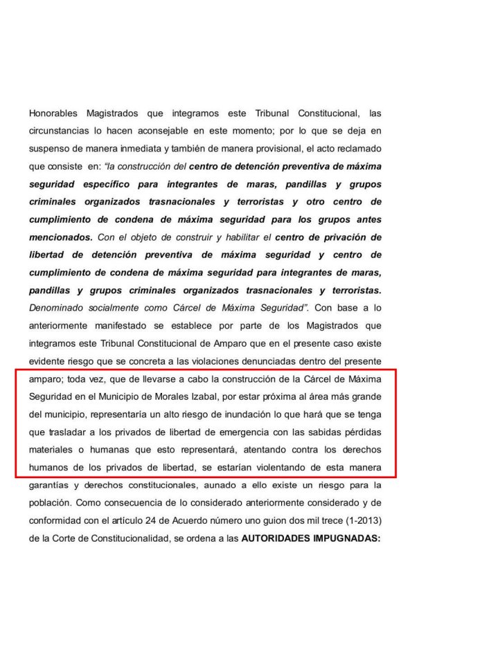 «No vamos a detenernos»: Bernardo Arévalo señala a redes del narcotráfico de oponerse a construcción de El Triunfo