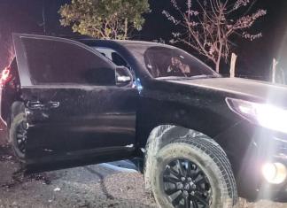 En una emboscasda registrada la madrugada de este sábado, desconocidos dieron muerte al excandidato a alcalde de Comapa, Jutiapa, Danilo Aguirre. Foto La Hora: Bomberos Municipales Departamentales