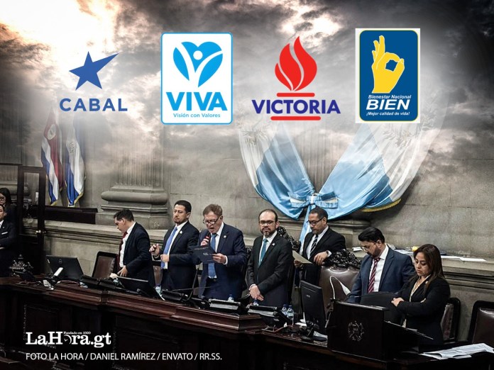 Varias bancadas cambiaron su apoyo en la elección de magistrados de la CC. Arte: La Hora