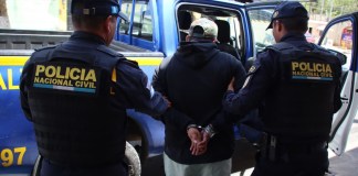 Presunto integrante de la Mara Salvatrucha es detenido en Chimaltenango.