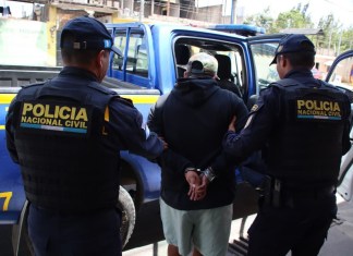 Presunto integrante de la Mara Salvatrucha es detenido en Chimaltenango.