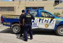 La Policía Nacional Civil capturó a un hombre que pretendía dar muerte a una menor de 3 años si no le daban la contraseña del teléfono de su expareja. Foto La Hora: PNC